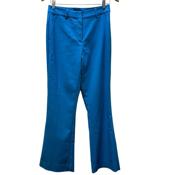 NWT Boston Proper Blue Blazer & Pants Set Size 4 With Gold Button Details - Picture 6 of 11